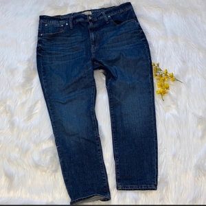 Madewell The High Rise Slim BoyJean Petite 35P
